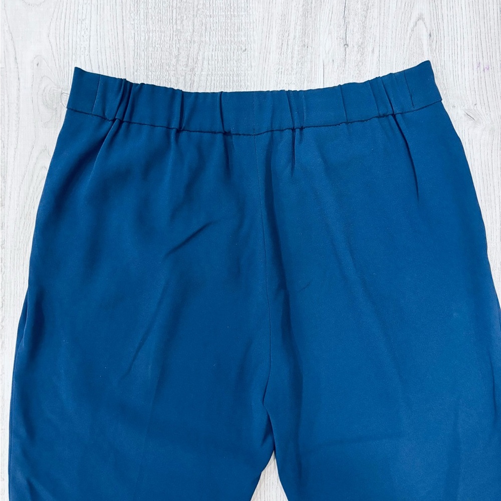 Aritzia Babaton Navy Cohen Cropped Ankle Pant Size 6 - Picture 5 of 10